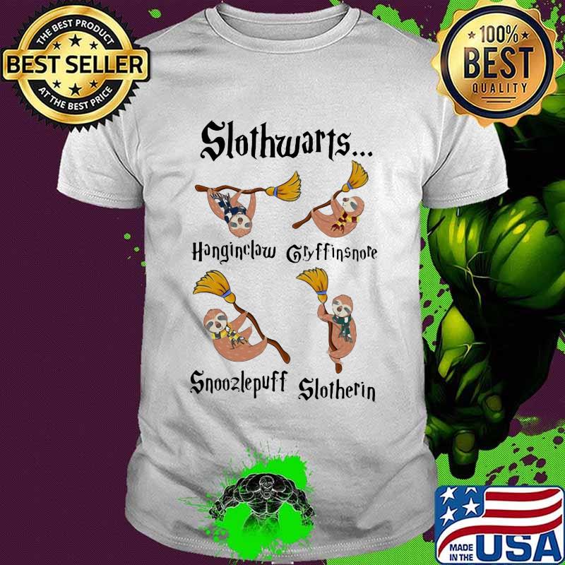 Official slothwarts snoozlepuff slotherin glyffinsnote shirt