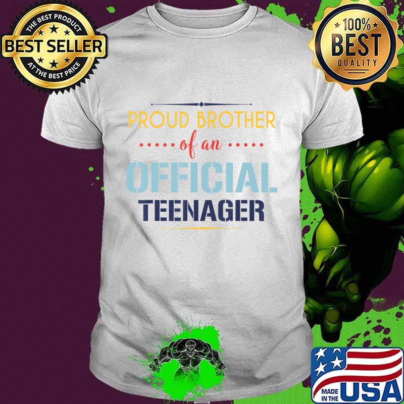 Official teenager Brother 13th birthday Brother party gifts T-Shirt