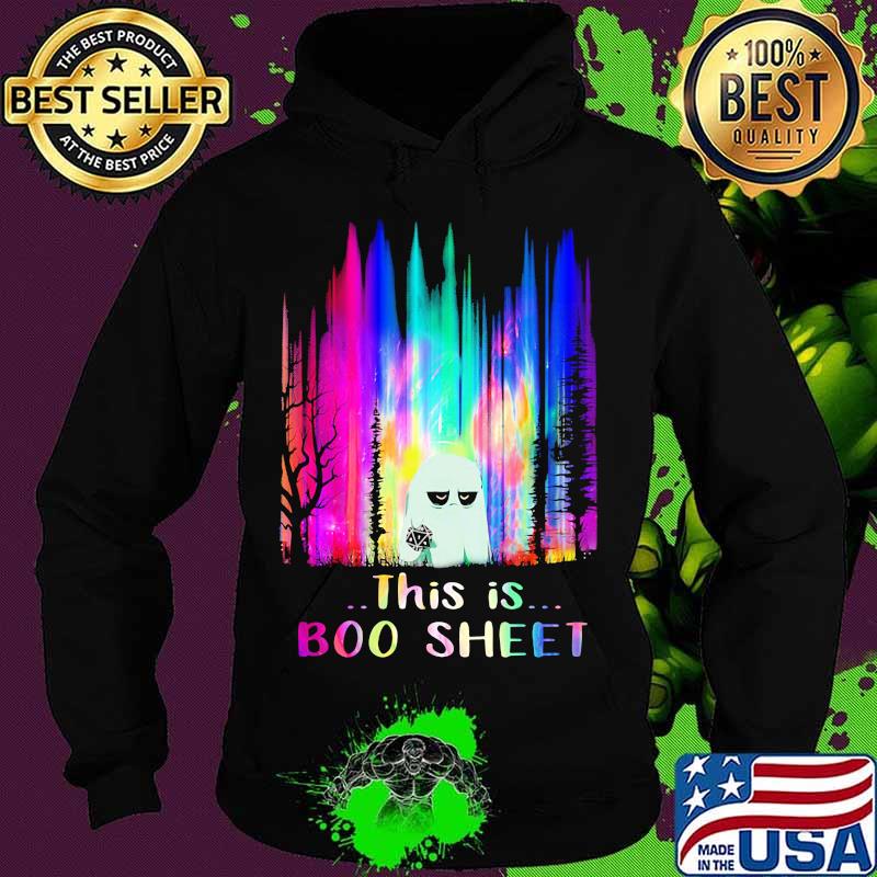 Official this is boo sheet ghost colors s Hoodie Official this is boo sheet ghost colors s Hoodie