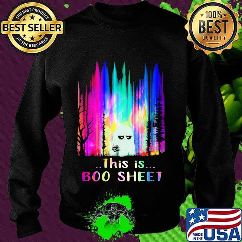 Official this is boo sheet ghost colors s Sweater Official this is boo sheet ghost colors s Sweater