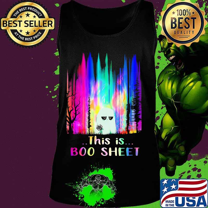 Official this is boo sheet ghost colors s Tank top Official this is boo sheet ghost colors s Tank top