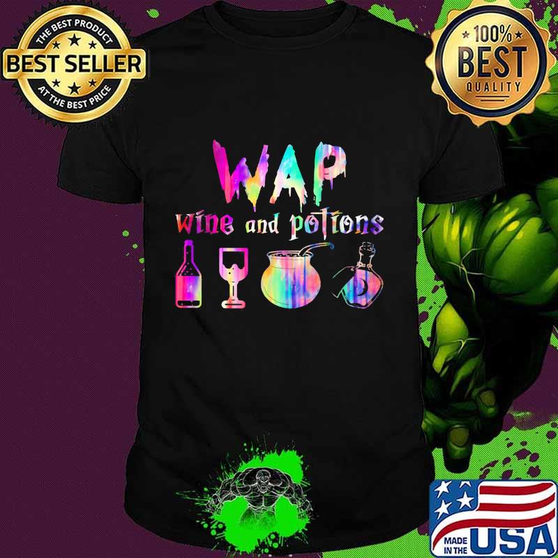 Official wap wine and potions colors shirt