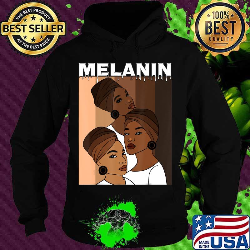 Oheneba Melanin Shades Drippin Shirt Women Afro Queen T-Shirt Hoodie Oheneba Melanin Shades Drippin Shirt Women Afro Queen T-Shirt Hoodie