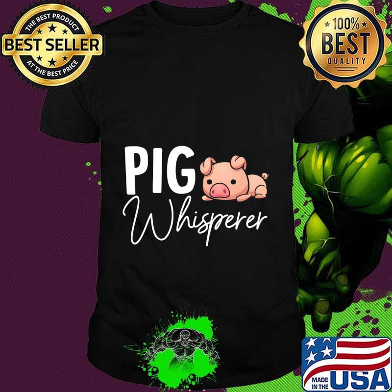 Pig Whisperer Shirt Gift For Pig Lover Premium T-Shirt