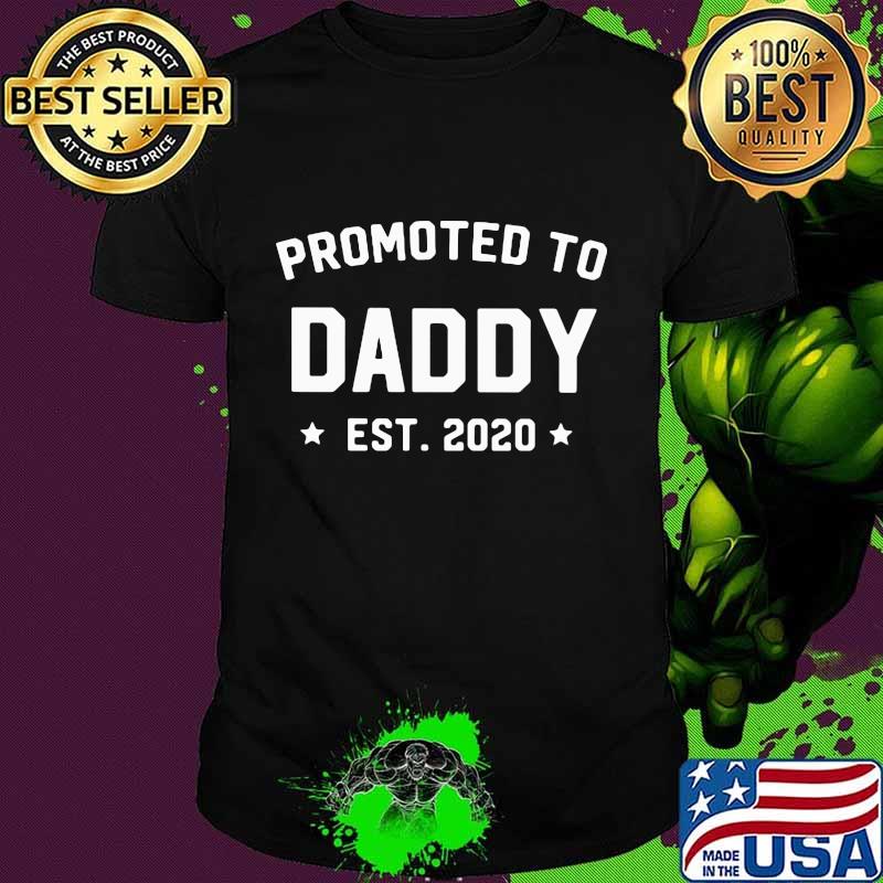 Promoted To Daddy Est 2020 Shirt