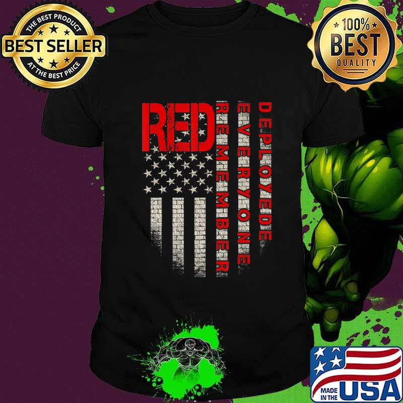 Red Friday Military Shirt - Veteran Deployed T-Shirt