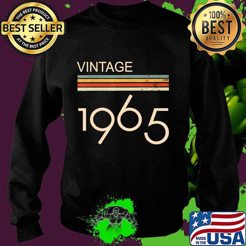 Retro 55 Years Vintage 1965 Limited Edition 55th Birthday T-Shirt Sweater Retro 55 Years Vintage 1965 Limited Edition 55th Birthday T-Shirt Sweater