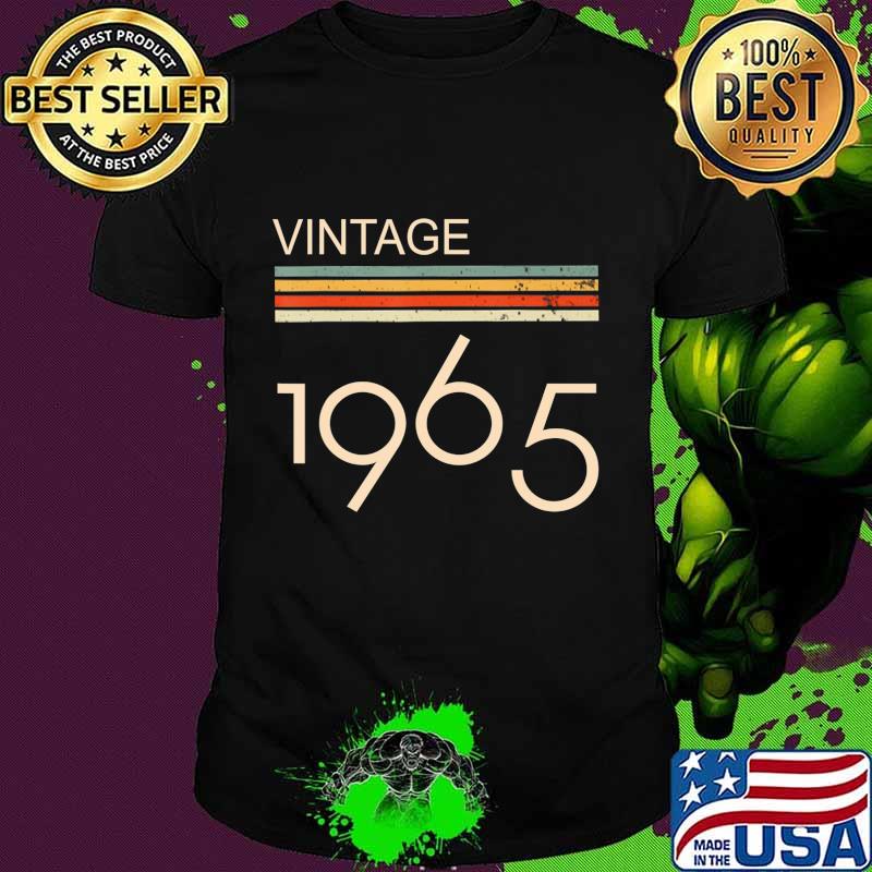 Retro 55 Years Vintage 1965 Limited Edition 55th Birthday T-Shirt