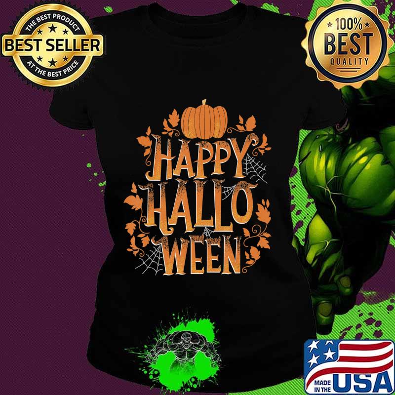 Retro Happy Halloween Shirt Women Men Vintage Pumpkin T-Shirt Ladies tee Retro Happy Halloween Shirt Women Men Vintage Pumpkin T-Shirt Ladies tee