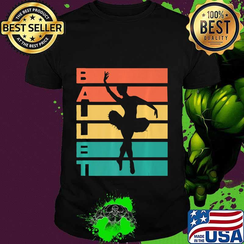 Retro Vintage Ballet Gift For Ballerinas Premium T-Shirt
