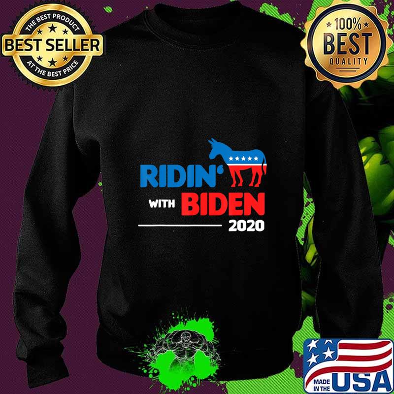 Ridin With Biden USA President Voting 2020 Joe Biden Gift T-Shirt Sweater Ridin With Biden USA President Voting 2020 Joe Biden Gift T-Shirt Sweater