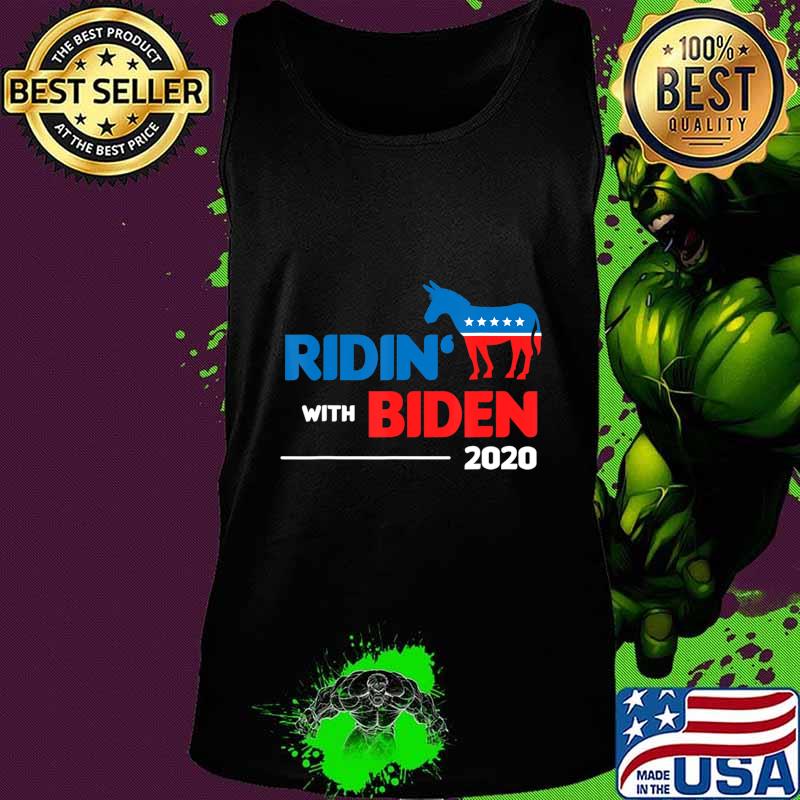 Ridin With Biden USA President Voting 2020 Joe Biden Gift T-Shirt Tank top Ridin With Biden USA President Voting 2020 Joe Biden Gift T-Shirt Tank top