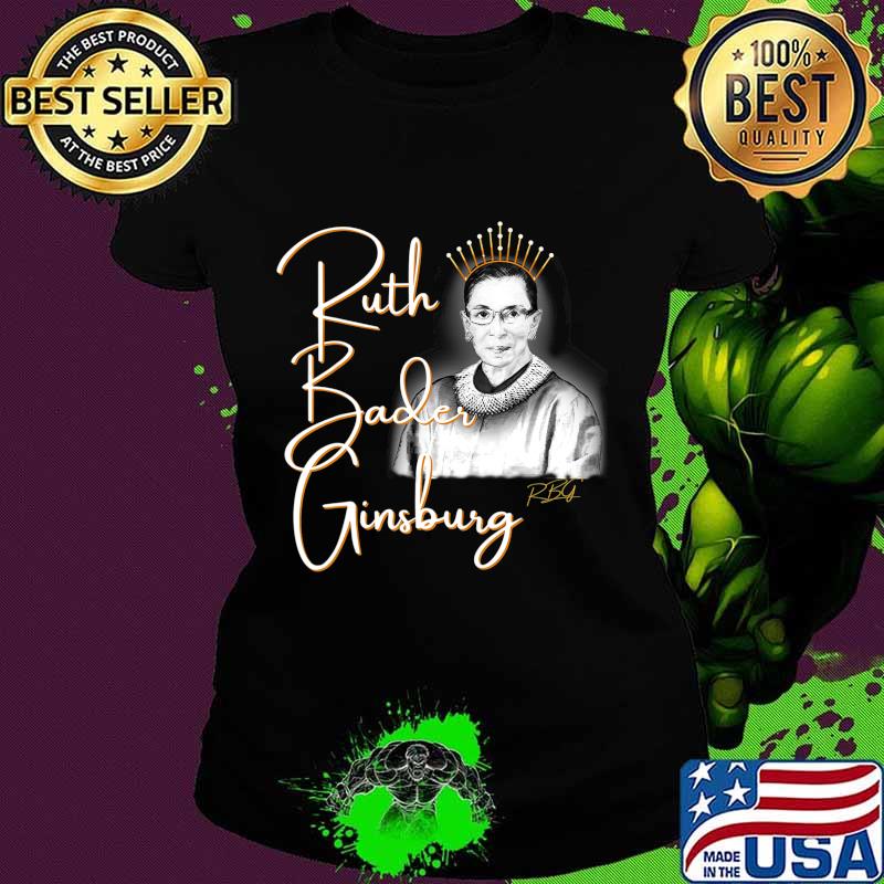 Ruth Bader Ginsberg, The Queen. Hand drawn T-Shirt Ladies tee Ruth Bader Ginsberg, The Queen. Hand drawn T-Shirt Ladies tee
