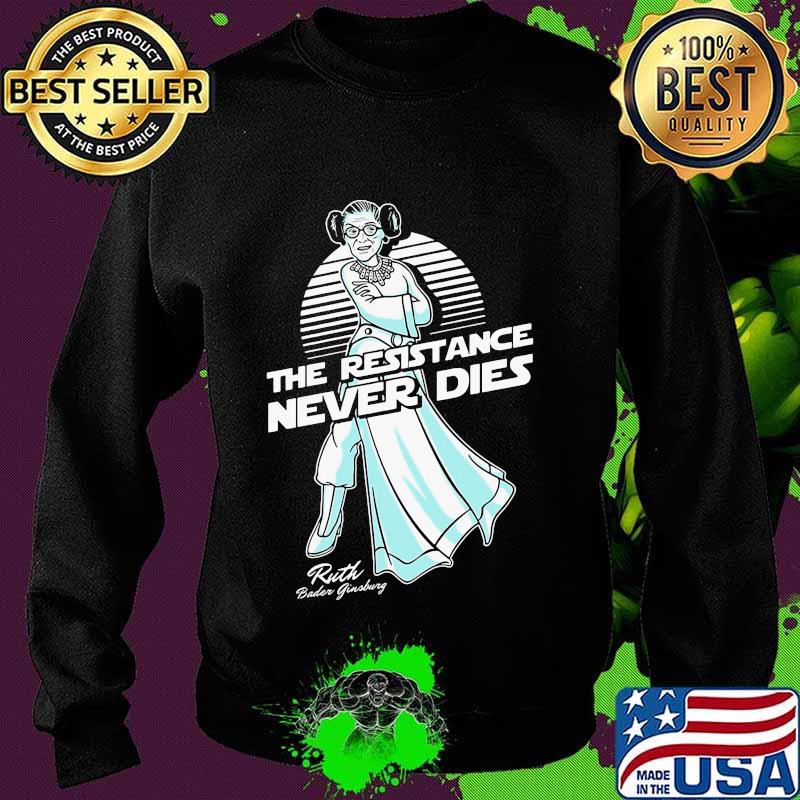 Ruth bader ginsburg the resistance never dies vintage s Sweater Ruth bader ginsburg the resistance never dies vintage s Sweater