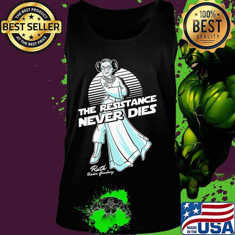 Ruth bader ginsburg the resistance never dies vintage s Tank top Ruth bader ginsburg the resistance never dies vintage s Tank top