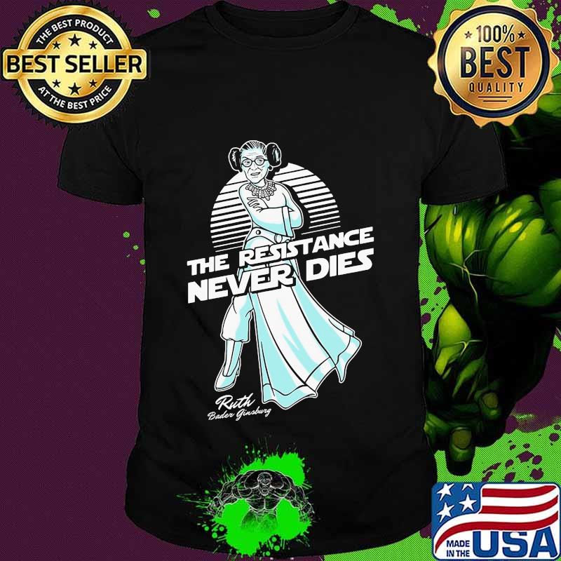 Ruth bader ginsburg the resistance never dies vintage shirt Ruth bader ginsburg the resistance never dies vintage shirt