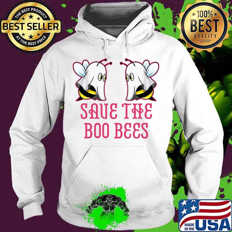 Save The Boo Bees T-Shirt Breast Cancer Awareness Halloween T-Shirt Hoodie Save The Boo Bees T-Shirt Breast Cancer Awareness Halloween T-Shirt Hoodie