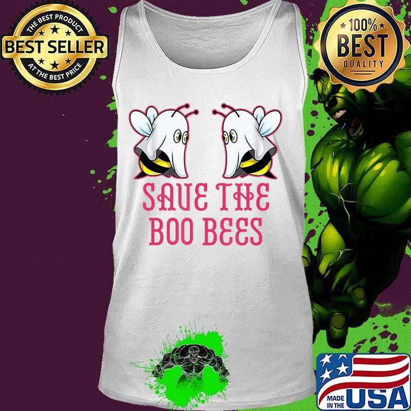 Save The Boo Bees T-Shirt Breast Cancer Awareness Halloween T-Shirt Tank top Save The Boo Bees T-Shirt Breast Cancer Awareness Halloween T-Shirt Tank top