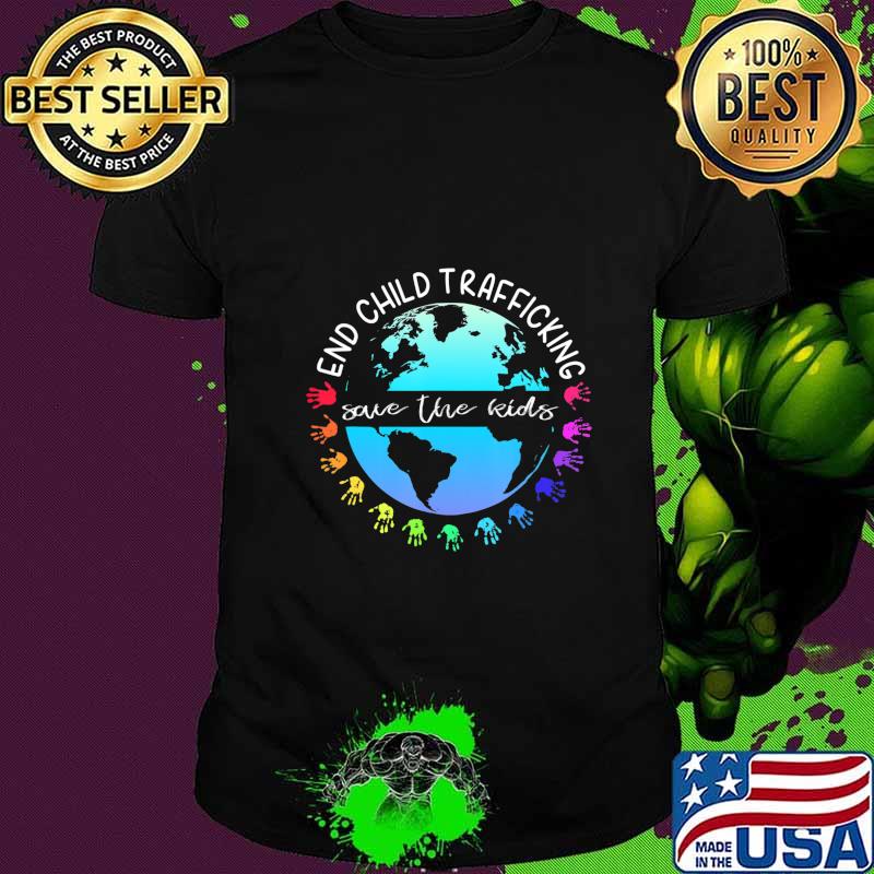 Save the Kids End Child Trafficking T-Shirt Save the Kids End Child Trafficking T-Shirt