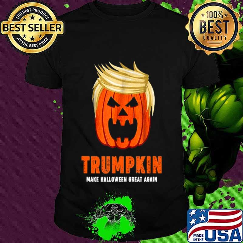 Scary Horror Cute Funny Vintage Spooky Halloween Trumpkin T-Shirt