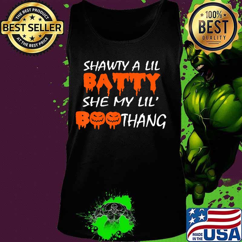 Shawty A Lil Batty She My Lil' Boothang Kids Girls Halloween T-Shirt Tank top Shawty A Lil Batty She My Lil' Boothang Kids Girls Halloween T-Shirt Tank top