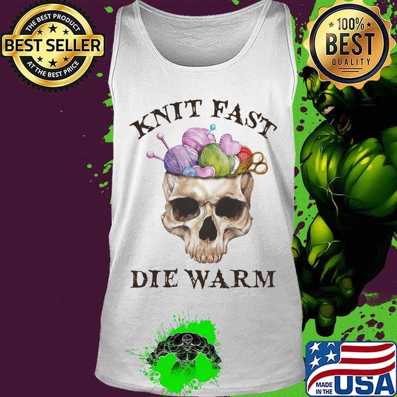 Skull knit fast die warm s Tank top Skull knit fast die warm s Tank top