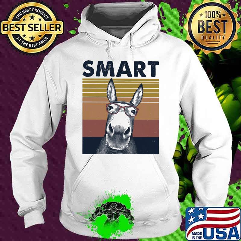 SMART DONKEY VINTAGE RETRO SHIRT Hoodie SMART DONKEY VINTAGE RETRO SHIRT Hoodie