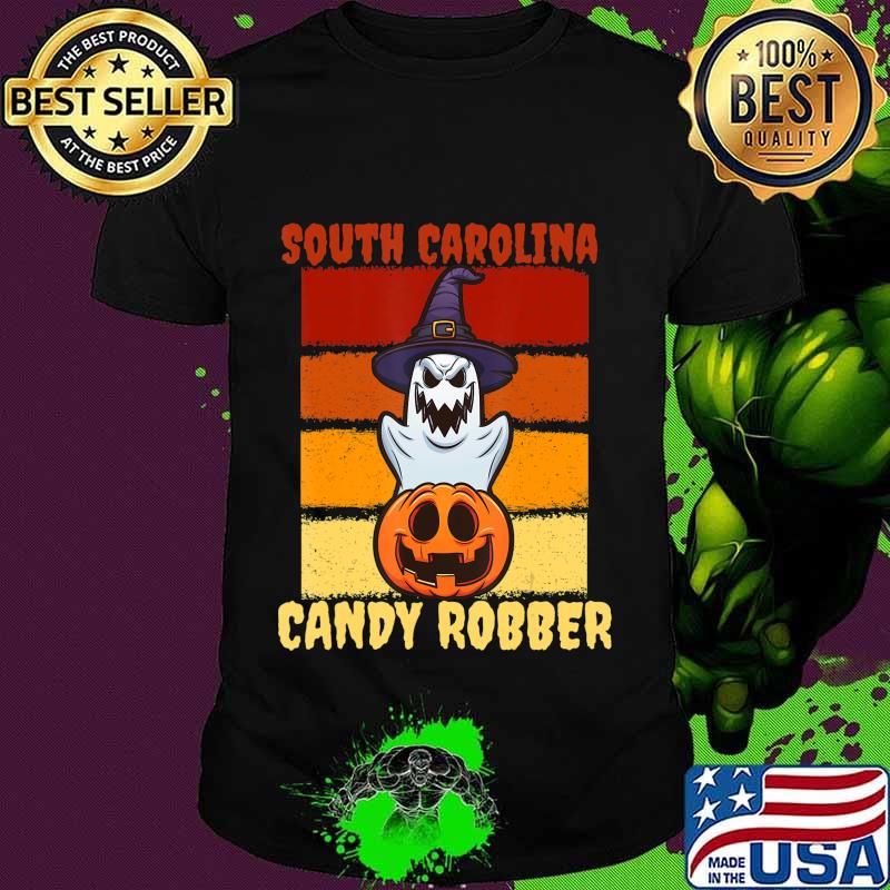 South Carolina Candy Robber Halloween Trick or Treat Party T-Shirt