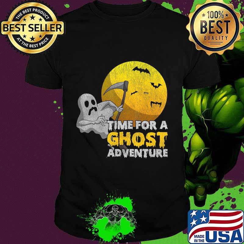 Spooky Ghost Hunter Gift Day Of The Death Halloween T-Shirt