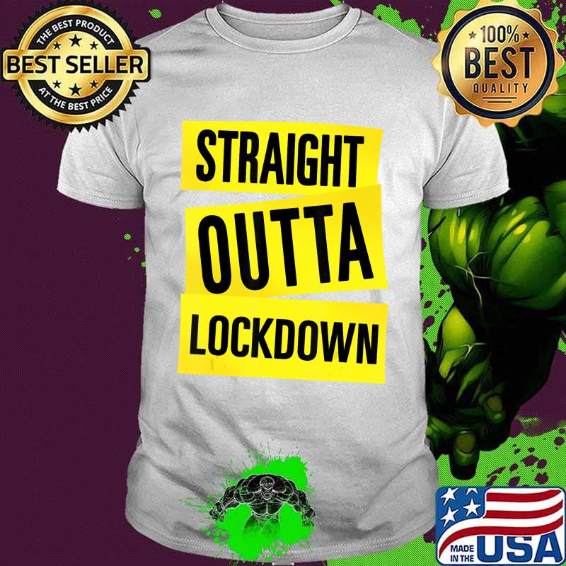 Straight Outta Lockdown Quarantine Adult & Kids Tshirt Gift T-Shirt Straight Outta Lockdown Quarantine Adult & Kids Tshirt Gift T-Shirt