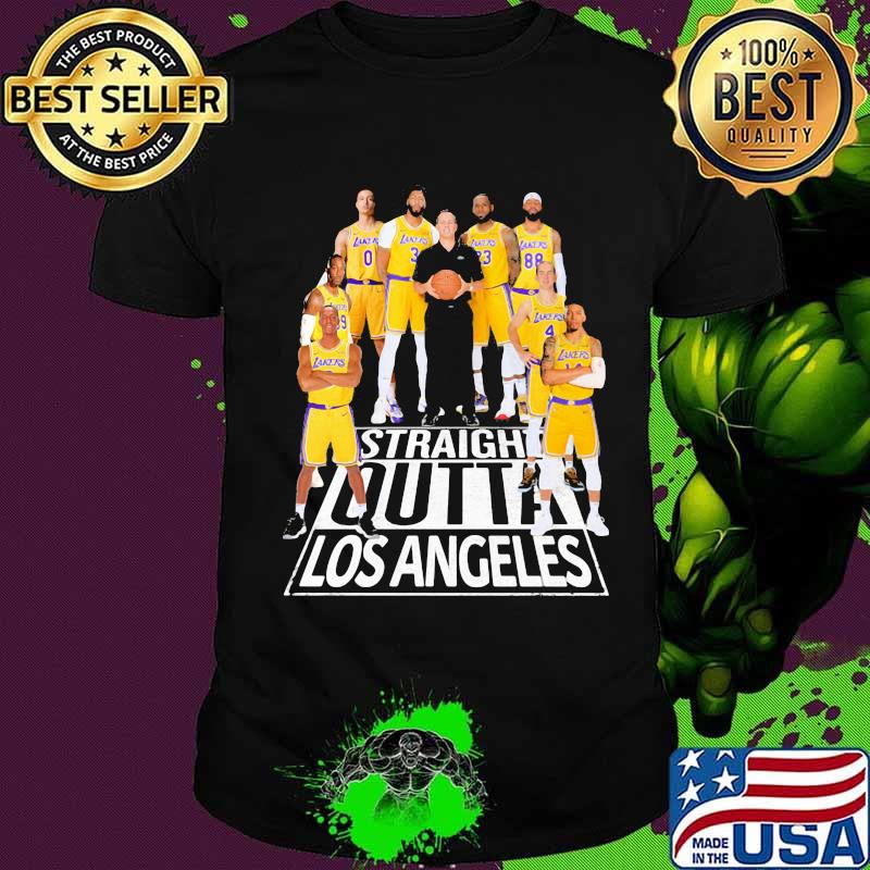 Straight outta los angeles lakers shirt