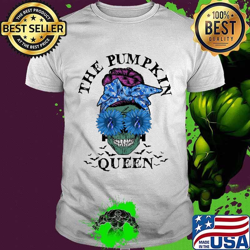 Sugar skull girl the pumpkin queen halloween shirt