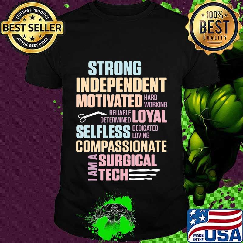 Surgical Technologist Rely Scrub Tech T-Shirt