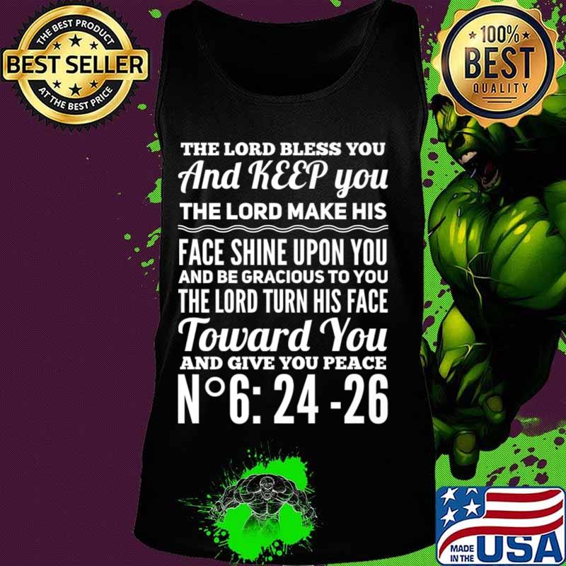 The Lord Bless You and keep you Shirt Tank top The Lord Bless You and keep you Shirt Tank top