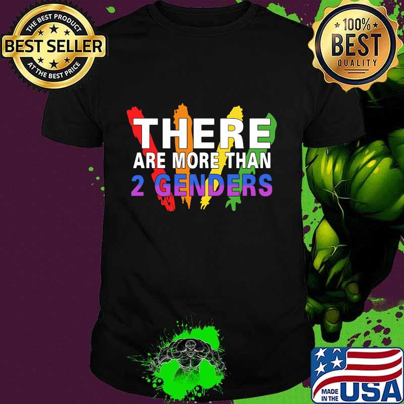 There are more than 2 genders color shirt