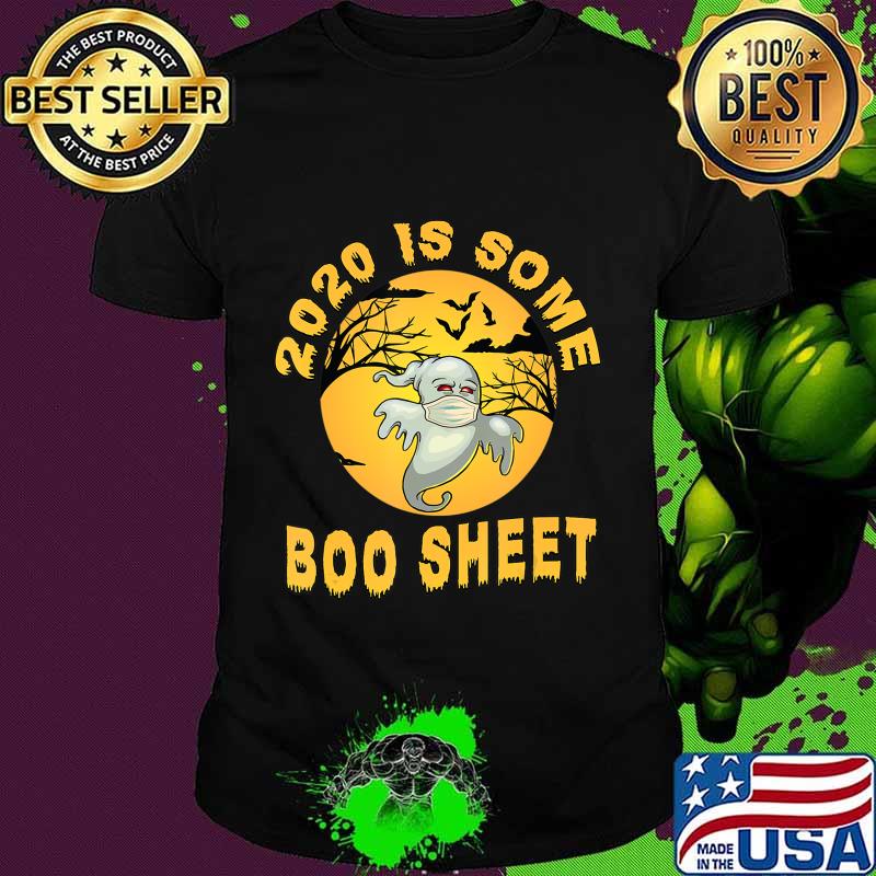 This Is Boo Sheet Shirt 2020 Halloween Funny Ghost Costume T-Shirt