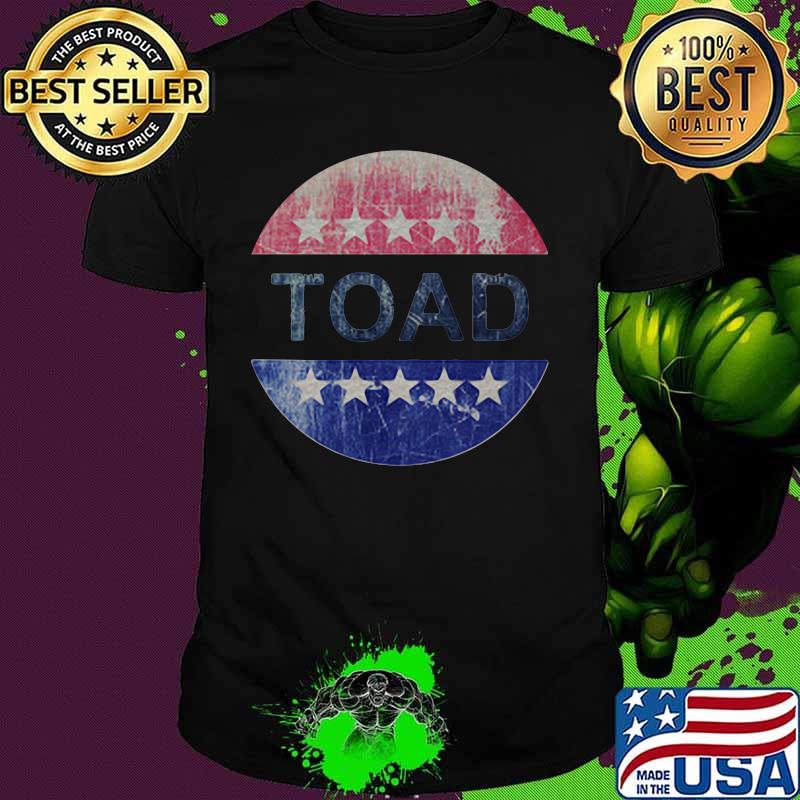 Toad for america stars vintage shirt