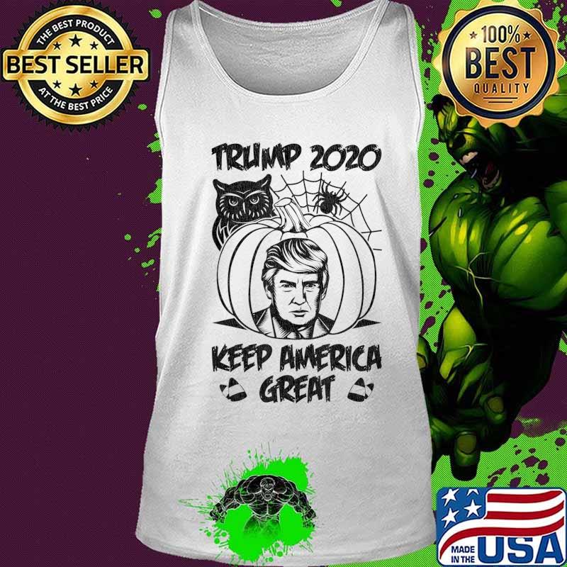 Trump 2020 Keep America Great Trumpkin Halloween Costume T-Shirt Tank top Trump 2020 Keep America Great Trumpkin Halloween Costume T-Shirt Tank top