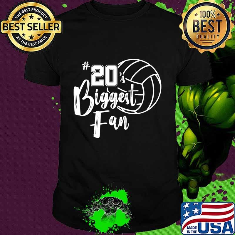 Twenty 20 Biggest Fan Shirt Volleyball Mom Volleyball Dad Premium T-Shirt