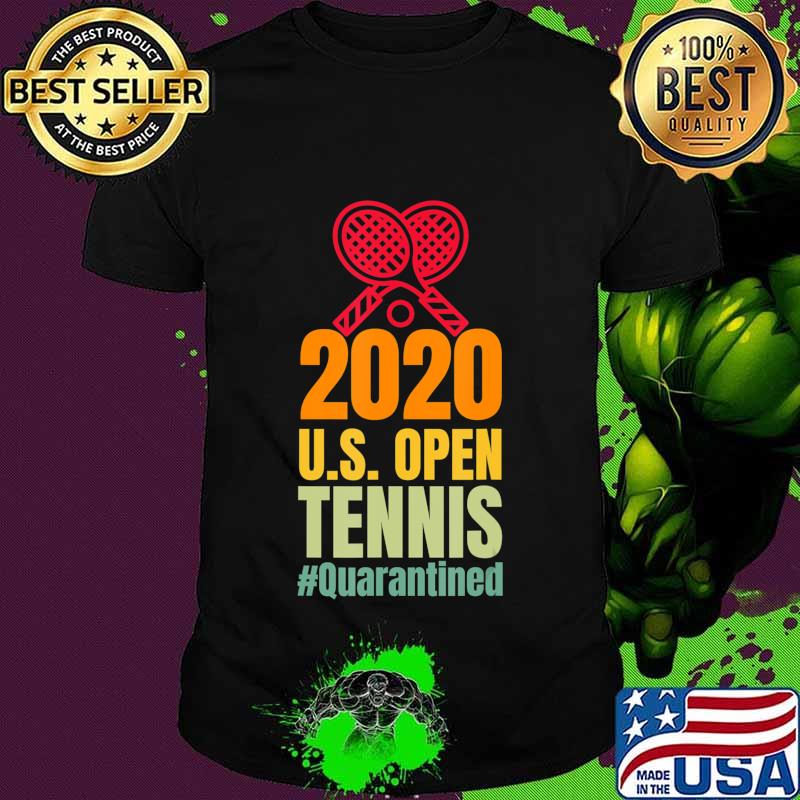 US Open 2020 Quarantined Tennis Retro Vintage Man, Woman T-Shirt US Open 2020 Quarantined Tennis Retro Vintage Man, Woman T-Shirt