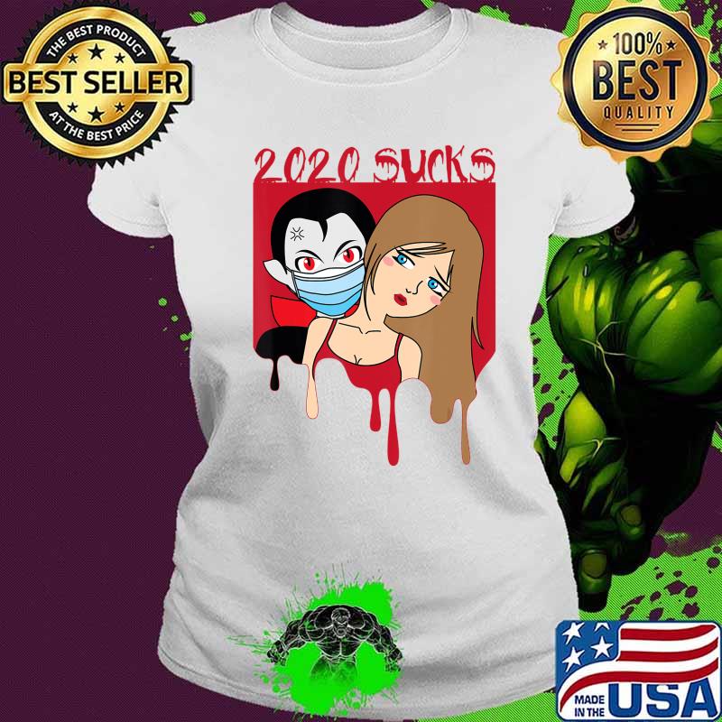vampire costumes, halloween 2020 tshirt fangs teeth mask T-Shirt Ladies tee vampire costumes, halloween 2020 tshirt fangs teeth mask T-Shirt Ladies tee