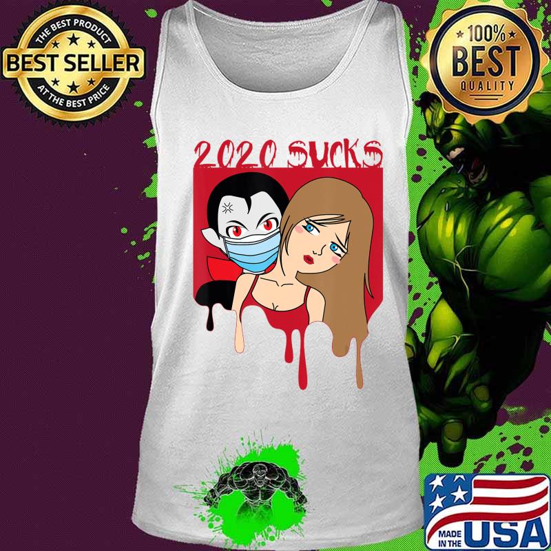 vampire costumes, halloween 2020 tshirt fangs teeth mask T-Shirt Tank top vampire costumes, halloween 2020 tshirt fangs teeth mask T-Shirt Tank top