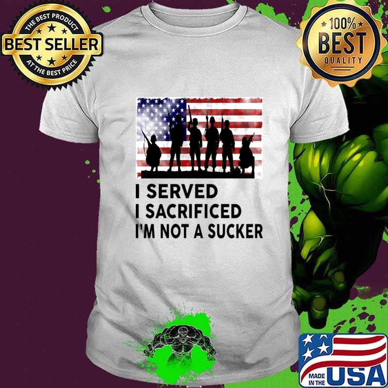 Veterans are heroes not suckers or losers T-Shirt