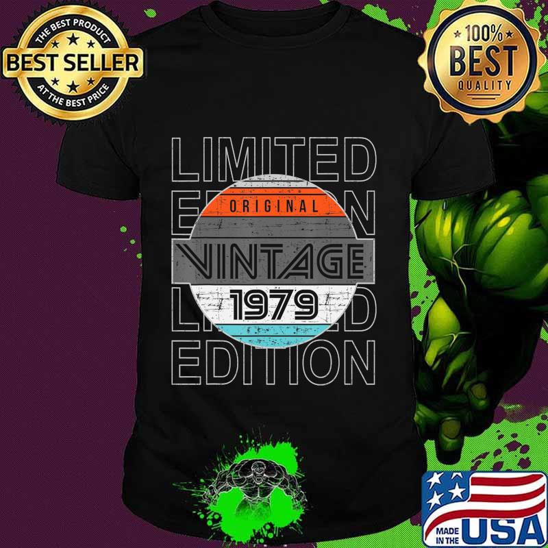 Vintage 1979 Limited Edition Tee Stylish 41th Birthday Gift T-Shirt