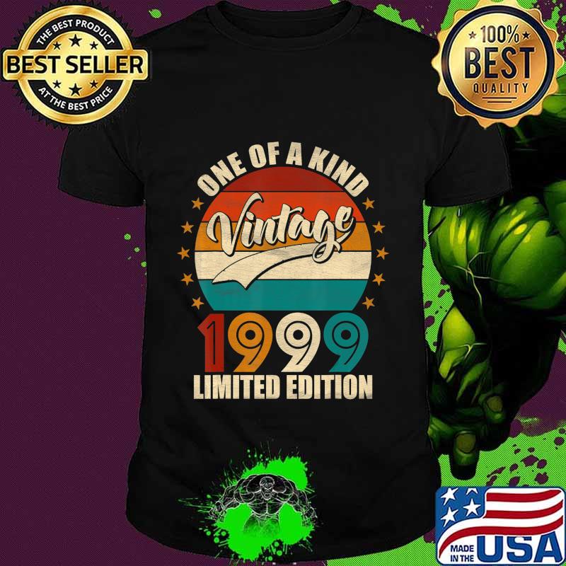 Vintage 1999 Designs 21 Years Old 21st Birthday Gifts T-Shirt