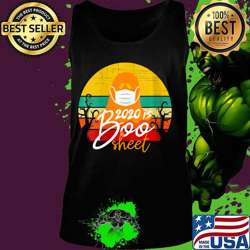Vintage Halloween 2020 Boo Sheet Funny Ghost in Mask Shirt Tank top Vintage Halloween 2020 Boo Sheet Funny Ghost in Mask Shirt Tank top