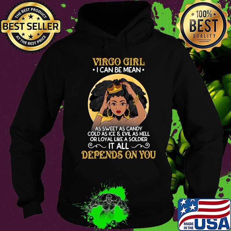 Virgo Girls Black Queen August September Birthday Gifts T-Shirt Hoodie Virgo Girls Black Queen August September Birthday Gifts T-Shirt Hoodie