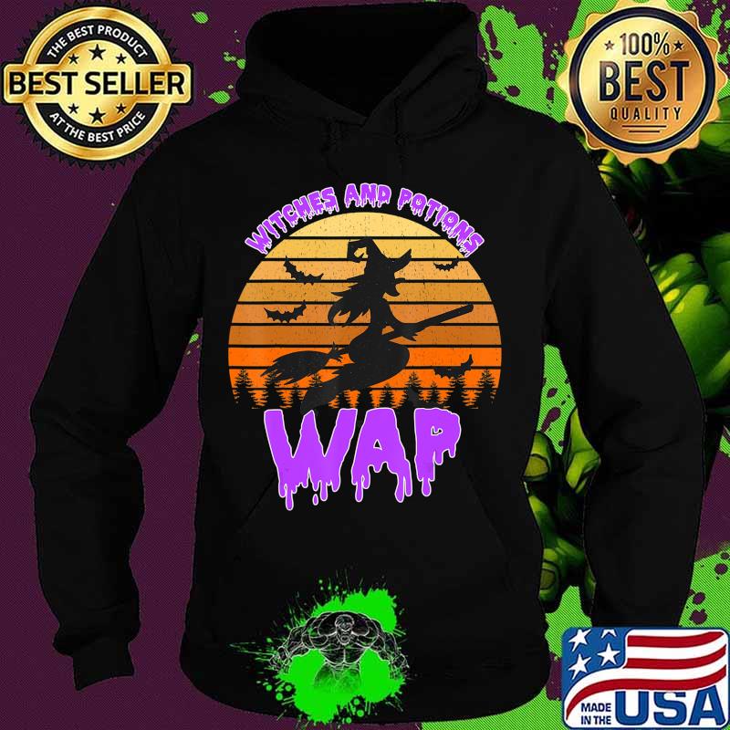 WAP Witches and Potions Funny Trending Halloween Retro T-Shirt Hoodie WAP Witches and Potions Funny Trending Halloween Retro T-Shirt Hoodie
