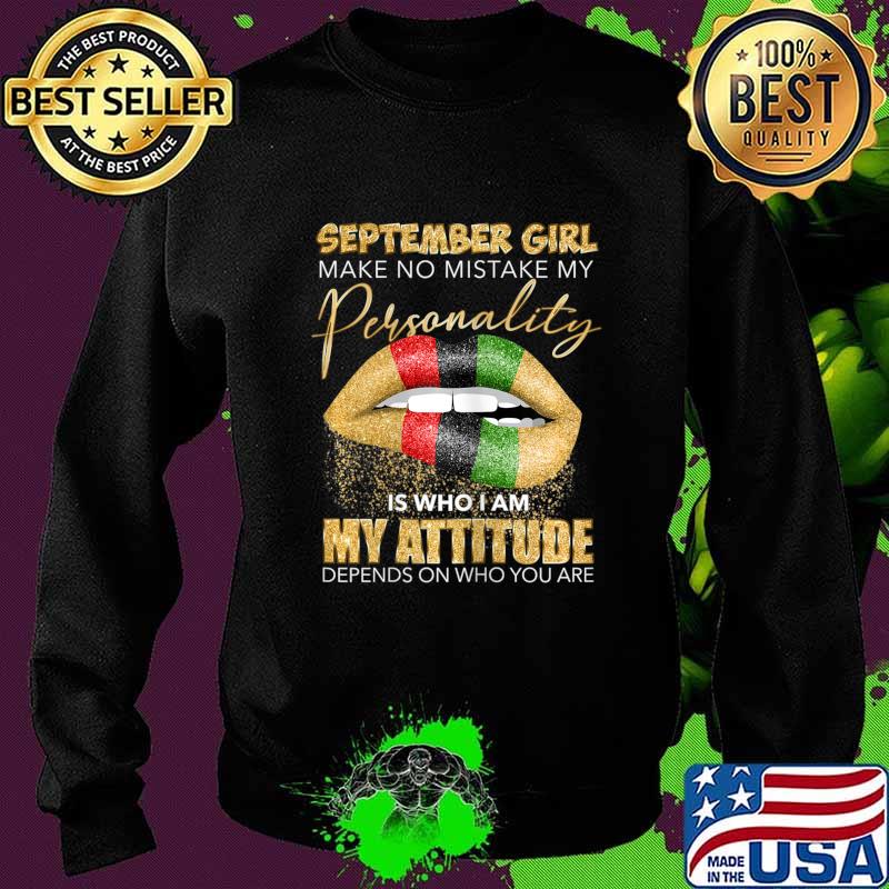 Womens September Girl Lips Black Lives Matters BLM Virgo Woman T-Shirt Sweater Womens September Girl Lips Black Lives Matters BLM Virgo Woman T-Shirt Sweater