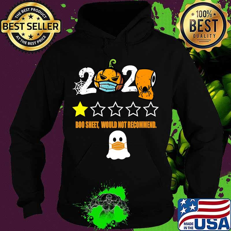 2020 Is Boo Sheet Pumpkin In Mask Toilet Paper Halloween T-Shirt Hoodie 2020 Is Boo Sheet Pumpkin In Mask Toilet Paper Halloween T-Shirt Hoodie